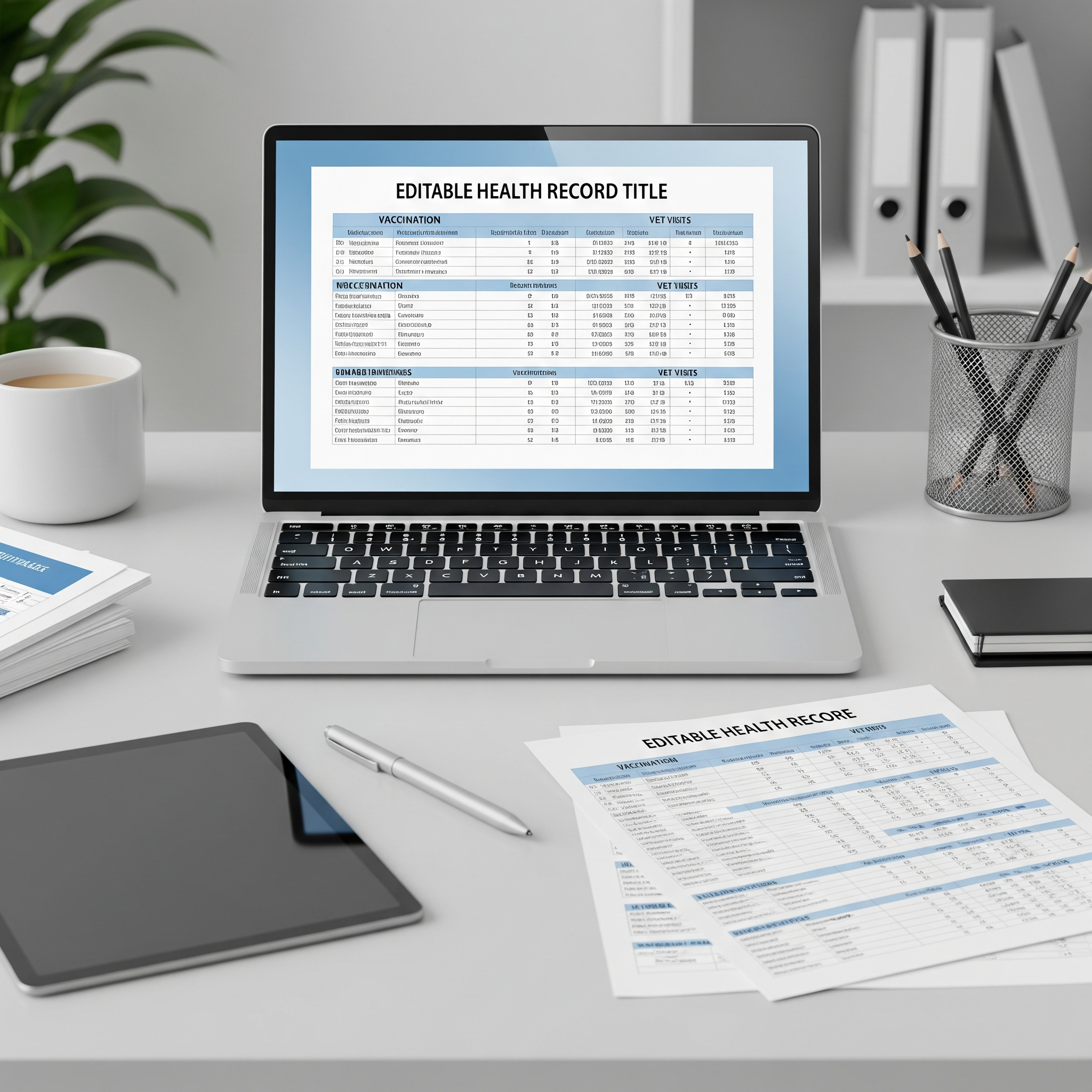 Pet Health Record Templates - Image 2