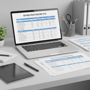 Pet Health Record Templates